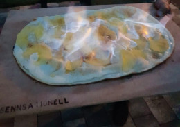 Flammkuchen flammbiert