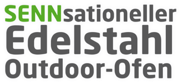 SENNsationaler Edelstahl-Outdoor-Ofen SENNsationaler Edelstahl-Outdoor-Ofen